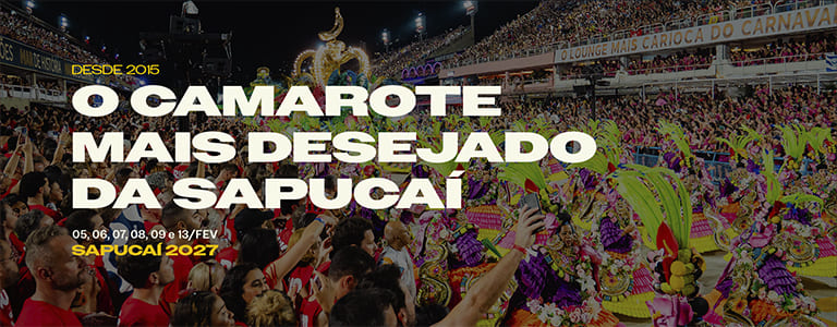 Camarote Rio – o camarote mais desejado da Sapucaí