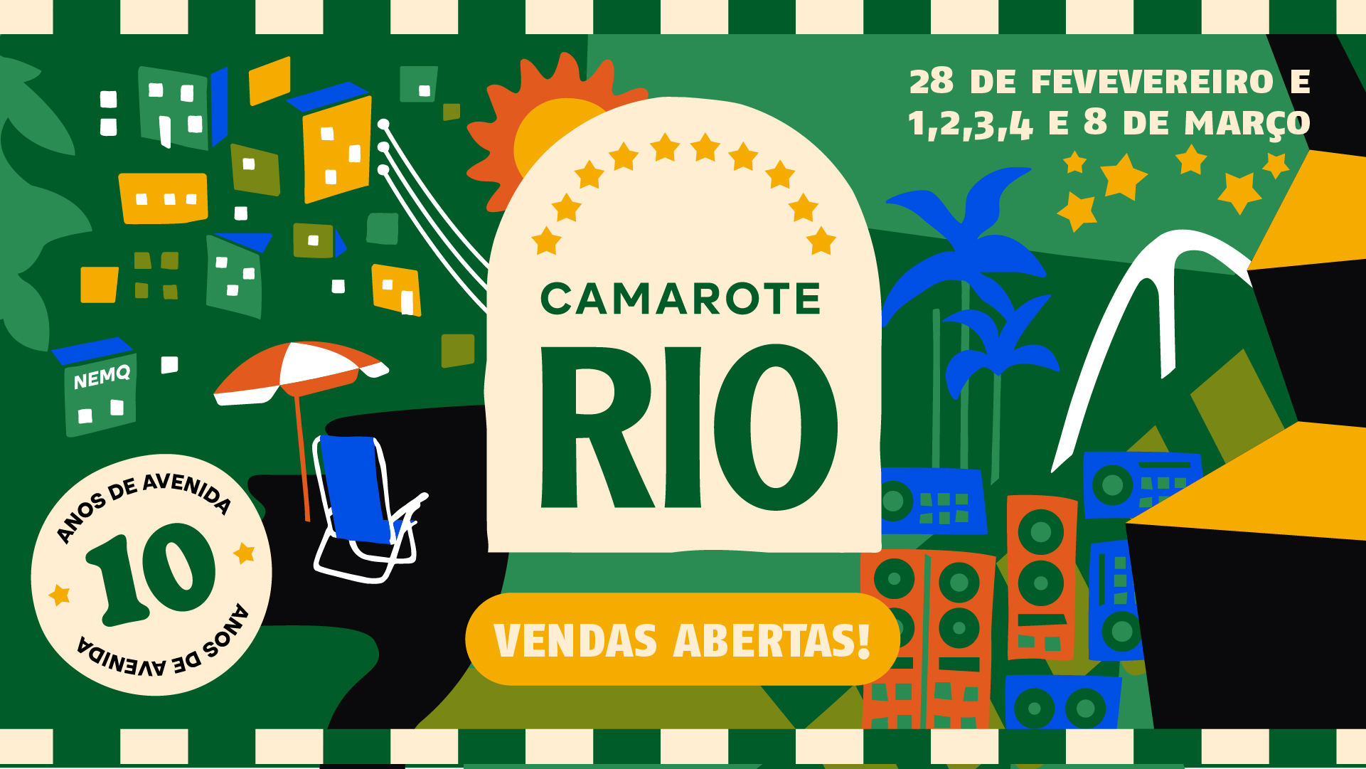 Camarote Rio 2025 - Compre Agora